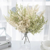 Artificial Flower Millet Grass Misty Pine Fabric Simulation Flower Photo Prop Wedding Party Home Table Decor Accessories