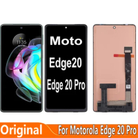 Original AMOLED For Motorola Edge 20 Pro S Pro XT2153-1 LCD Display Touch Screen Digitizer Assembly Parts Replacement