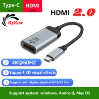USB C to DisplayPort Convert Cable, 4K@60Hz USB 3.1 Type C Thunderbolt 3 Compatible to Female DP Cable for MacBook Galaxy Huawei