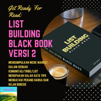 Buku List Building black Book karya Denny santoso Hardcover