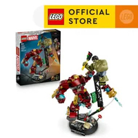 LEGO Super Heroes 76343 Epic Battle: Hulkbuster vs. The Hulk (413 Pieces), Building Block, Toys, Bri