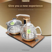 KAMJOVE-Intelligent Electric Heating Stove, Glass Kettle, Boiler, Tea Health, Smart Crystal