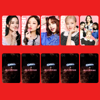 Thẻ Ảnh Oreo, BlackpinkxOreo, Jisoo, Lisa, Jennie, Rose, Thẻ Ảnh Oreo, Thẻ Oreo Blackpink, 5 Mỗi Bộ