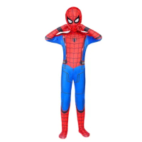 Movie Spider Man Hero Returns Spiderman Cosplay Costume Superhero Spandex Clothing 3D Zentai Full Bodysuit
