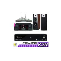 【金嗓】CPX-900 K2R+AK-9800PRO+SR-928PRO+SUGAR SK-500V(4TB點歌機+擴大機+無線麥克風+喇叭)