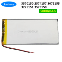 3265150 3863147 Li-polymer Rechargeable Battery for the k1 shield tablet Nvidia Shield 147*63*3.8mm 3570150 2574157 3075155