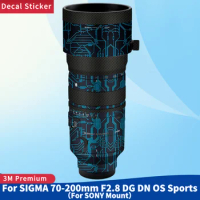For SIGMA 70-200mm F2.8 DG DN OS Sports For SONY Mount Lens Skin Protective Film Body Protector Sticker 70-200 2.8 F/2.8 DGDN