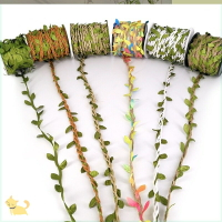 麻繩捆綁纏繞裝飾室內外包創意彩色材料樓梯柱子的落水管扶手
