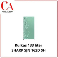 KULKAS SHARP 1 PINTU 133 liter SJN 162DSH SJ N162D SH SJN 162 DSH