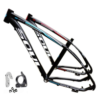 26/27.5/29 inch Mountain Bike frame Aluminum alloy bike frame Disc brake frame with tail hook bicycle frame mtb frame