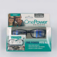 【OnePower】自動對焦智能老花眼鏡(大鏡 智能自動變焦 男女老花眼鏡 防藍光防疲勞 漸進多焦點)