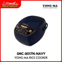 YONG MA Digital Rice Cooker 2 Liter Inner Pot Gold Ceramic SMC-8017N-NAVY