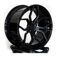 for Hot-selling 19 20 21 22 23 24 inch made in china fashionable chrome Alloy PCD 5X112 forged Rims car passenger wheels