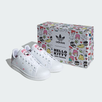 adidas 官方旗艦 HELLO KITTY STAN SMITH 運動休閒鞋 貝殼 童鞋 - Originals IG8407