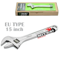 KUNCI INGGRIS TEKIRO 15\ KUNCI BACO ADJUSTABLE WRENCH TEKIRO 15 INCHI"