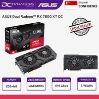 Dual Radeon RX 7800 XT OC Edition 16GB กราฟิกการ์ด RX7800 7800XT