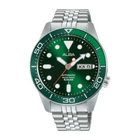 Jam Tangan Alba Automatic Pria AL4187 AL4191 AL4195 AL4193 AL4197 AL4185 Stainless Steel Original Ga