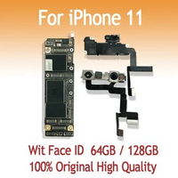 64GB 128GB 256GB Original Motherboard For iPhone 11 With Face ID iOS System Logic Board Mainboard Free iCloud