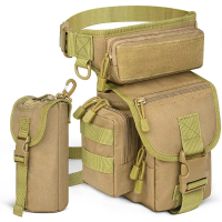 Outdoor Tactical Military Fan Leg Bag Fishing Bag Mobile Waist Bag Multifunctional Men and Women Rid
