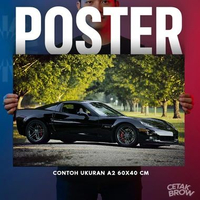 Poster Chevrolet Camaro SS Bumblebee Bisa Cetak Custom Hiasan Dinding Kamar Cowo Otomotif Movie Car 