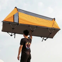 Portable Outdoor Camping Canvas Off Ground Swag Tent Waterproof Convenient High Quality Outdoor Swag Tent