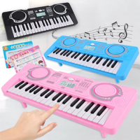 Portable 37 Keys Digital Keyboard LED Display Digital Electronic Piano Children Musical Instrument Kids Educational Toy