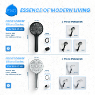 Promo Aneka Hand Shower ABS Set 3 Mode Semprot Air EIXO Vitara