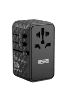 DIREACH 4 Port 四輸出 120W GaN 環球旅行充電器 - 超快速充電 - 黑色