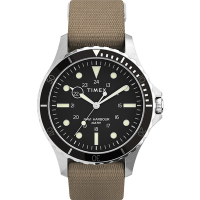 TIMEX  天美時 風格系列 經典手錶  (黑x棕褐 TXTW2U90000)