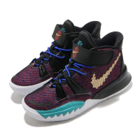 Nike 籃球鞋 Kyrie 7 CNY 運動 童鞋 氣墊 避震 包覆 明星款 中童 球鞋 黑 粉 CW3240001