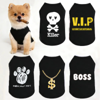 Pet Summer Vest Dog & Cat Fashion Role-playing Clothes Soft Fabric Light Beathable Bichon Pomeranian