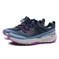 SKECHERS【128067NVLV】GO TRAIL JACKRABBIT 越野慢跑鞋 防潑水 藍灰紫 女生尺寸