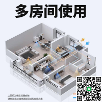 雙向流新風機新風系統家用全屋通風換氣室內空氣循環換氣機商用