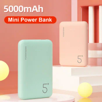 5000mAh External Battery Powerbank Portable Ultra Silm Polymer Phone Charger Type C Power Bank For iPhone Xiaomi Mi Power bank