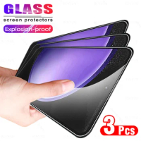 SamsungS23FE Glass 3Pcs Tempered Glass For Samsung Galaxy S23 FE S23FE S 23 F E S 23FE GalaxyS23FE 5G Premium Screen Protectors