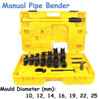 Manual Pipe Bender Hand tube "U" bending tools, iron/steel/copper/aluminum tube bender