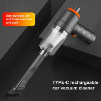 Wireless Car Vacuum Cleaner Powerful Portable Handheld Vacuum Pump Blowable Cordless Mini Vacuum Cleaners home car supplies