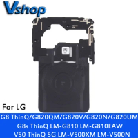 V50 ThinQ 5G Motherboard Frame Bezel with NFC for LG G8s ThinQ /G8s ThinQ LM-G810 LM-G810EAW Mobile Phone Replacement Parts