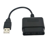 USB Adapter Converter Cable for PS2 Dualshock Joypad GamePad to PS3 PC USB Games Controller Adapter 