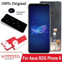 Original AMOLED Display For Asus ROG Phone 6 LCD Touch Panel Digitizer for ROG Phone6 LCD Rog6 Display
