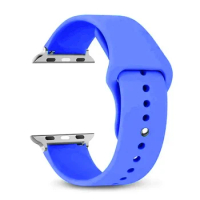 Silicone strap For Apple Watch band 44mm 40mm 49mm 45mm 41mm 38mm 42mm correa belt bracelet iWatch series 9 8 7 6 4 3 SE ultra 2