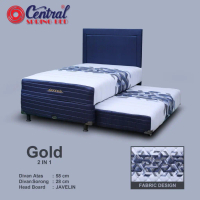 CENTRAL Springbed GOLD 2 in 1 Garansi 10 Tahun