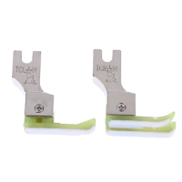 TCL TCR 1/16N Right/Left Plastics Compensating Presser Foot For Industrial Lockstitch Sewing Machine Single Needle Presser Foot