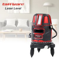 taff Taffware Mesin Self Leveling 5 Line Laser Red Beam Infrared 4D - LD-500 Promo tidak baru