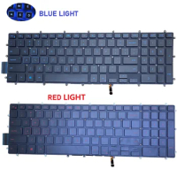 New Original US English Backlit For Dell G3 3579 3779 G5 5587 5590 G7 7588 7790 7590 BLUE RED Replacement Laptop Keyboard