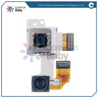 High quality For HTC One M8 (M8 32G) Back Rear Big Main+Small Camera Module With Metal Bracket Connector Flex Cable