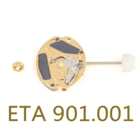 New authentic Swiss ETA 901001 movement ETA901.001 gold quartz movement watch accessories