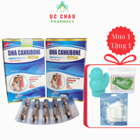 DHA Canxibone Gold Bổ sung Canxi Vitamin D3 DHA Giảm nguy cơ thiếu hụt canxi ( Hộp 30 viên, 60 viên)