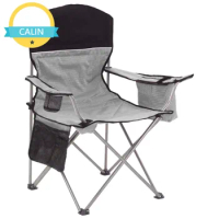 Coleman Portable Camping Quad Chair with 4-Can Cooler, Adult