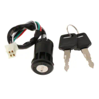 Motorcycle Ignition Key Switch for Motor ATV 50CC,110CC, 125CC,150CC